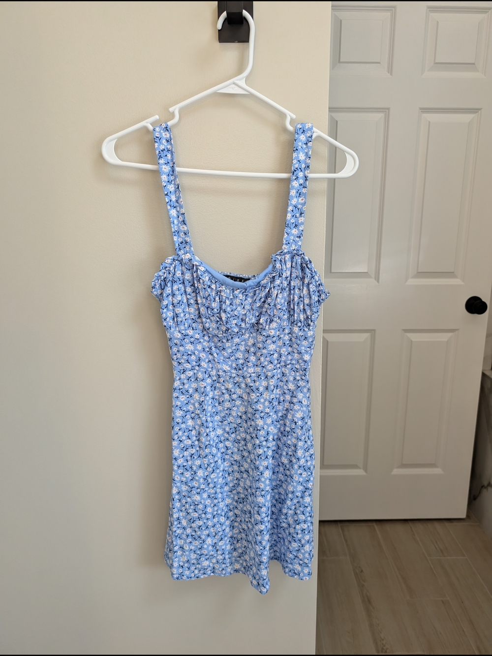 Trixxi Blue Floral Mini Dress